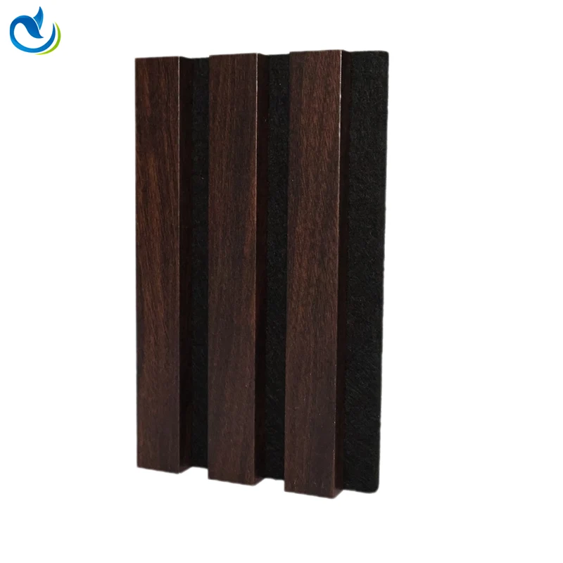 Panneaux muraux acoustiques marron